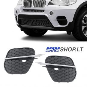 BMW X5 (E70) LCI bamperio grotelės